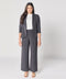 Grey Flared Formal Trouser